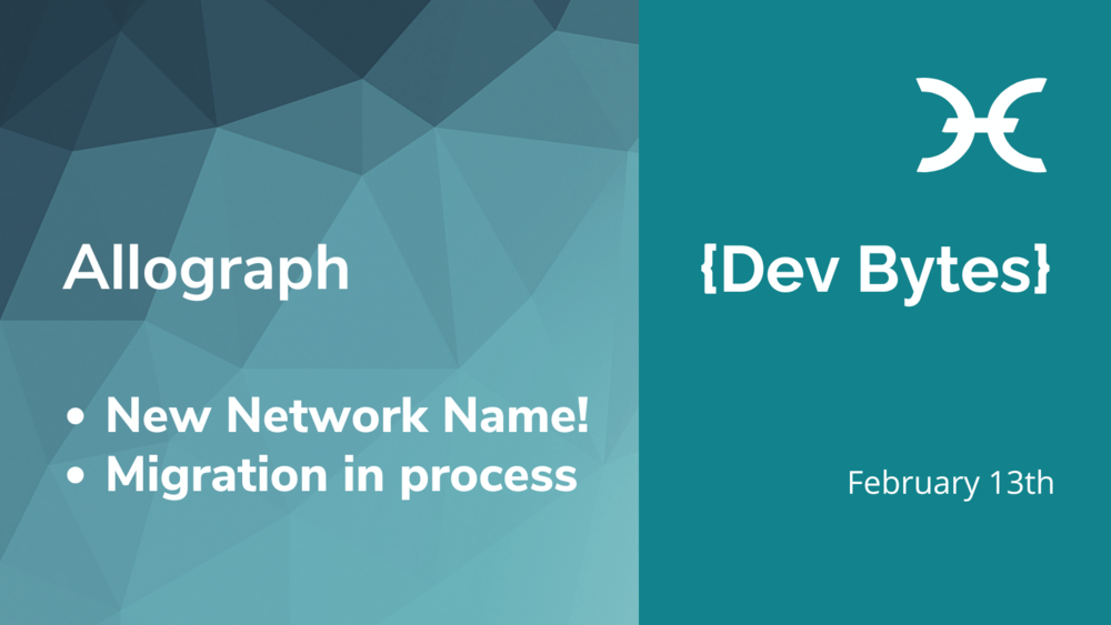Allograph network migration progress showing HoloPort authentication and workload expansion